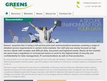 Tablet Screenshot of greensdigital.com